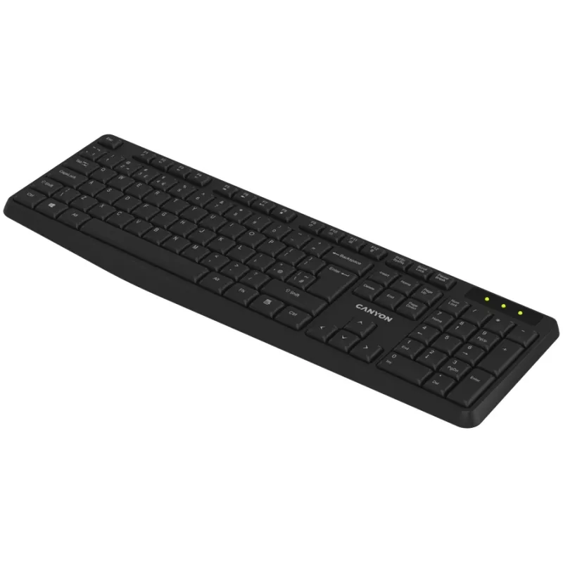 CANYON näppäimistö KB-W01 langaton musta