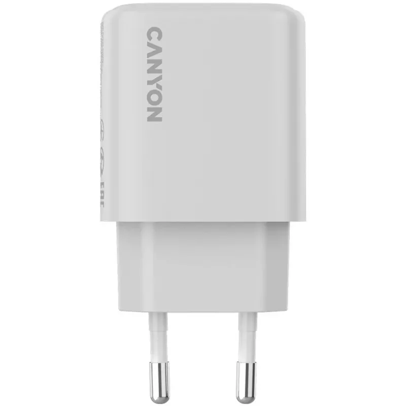 CANYON OnCharge 200 20W USB-C PD virtalähde EU valkoinen