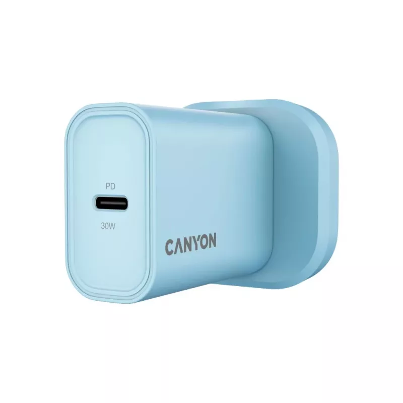 CANYON OnCharge 30CL Max Power 30W 1xPD UK vaaleansininen seinälaturi