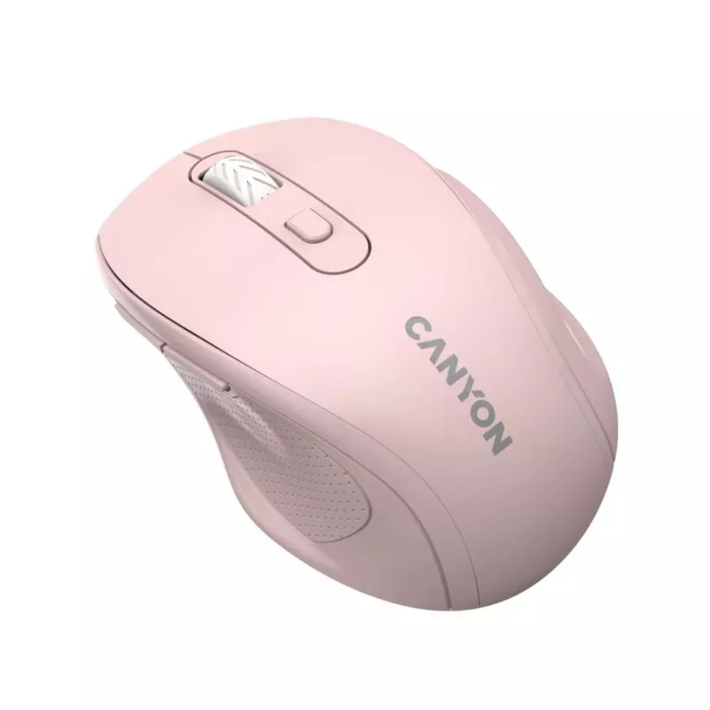 Canyon 6-painikkeinen langaton 2,4 GHz optinen hiiri, pinkki