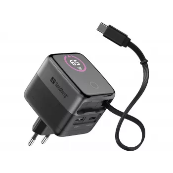 SANDBERG laturi PD65W näyttö+ kaapeli
