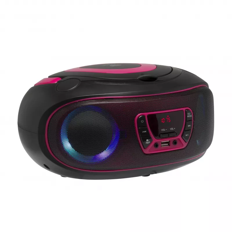 DENVER TCL-212BT kannettava boombox pinkki