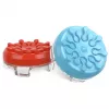 SteelSeries KontrolFreek Performance Thumbsticks Splash (punainen/sininen, 2 kpl, Nintendo Switch Joy-Con -ohjaimiin & Nintendo Switch Lite)