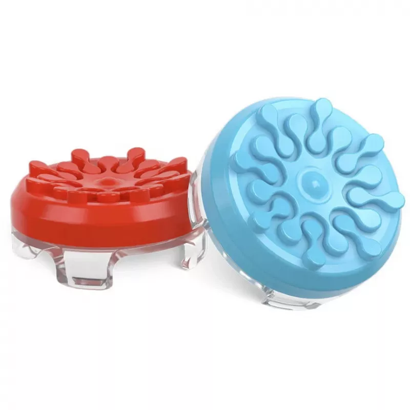 SteelSeries KontrolFreek Performance Thumbsticks Splash (punainen/sininen, 2 kpl, Nintendo Switch Joy-Con -ohjaimiin & Nintendo Switch Lite)