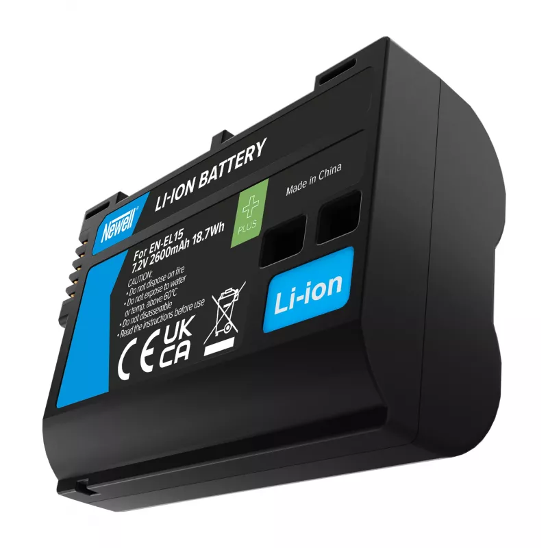 Newell Battery Plus vara-akku EN-EL15 Nikonille
