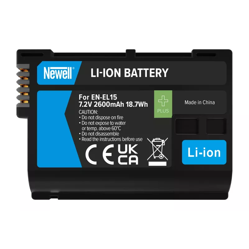 Newell Battery Plus vara-akku EN-EL15 Nikonille