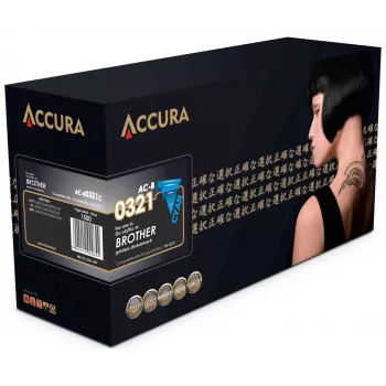 ACCURA yhteensopiva värikasetti Brother TN-321C syaani
