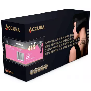 Accura yhteensopiva värikasetti musta OKI 45807102 High Yield