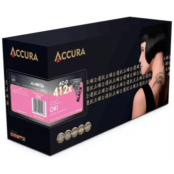 Accura yhteensopiva värikasetti musta OKI 45807106 (7 000 sivua)