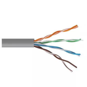 MACLEAN UTP Cat 5e CCA patch-kaapeli 50 m harmaa MCTV-578