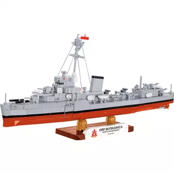 COBI ORP Błyskawica hävittäjä muovinen rakennussarja 1:300