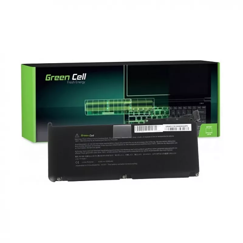 Green Cell akku Apple MacBook 13 A1342 Unibody (Late 2009, Mid 2010) 10,8V 5200mAh