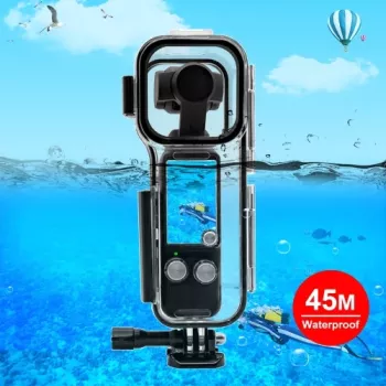 PULUZ vedenalainen kotelo DJI Osmo Pocket 3:lle, vedenpitävä 45 m asti, PU967T