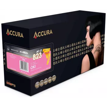 Accura yhteensopiva värikasetti OKI 46471101 musta High Yield