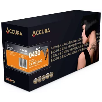 Accura yhteensopiva värikasetti Samsung CLT-K404S (musta, 1 500 sivua)