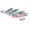 Pentel Maxiflo Flex-Feel valkotaulutussisarja, sekavärit, 2,0 - 5,0 mm, 4 kpl