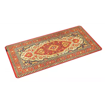 KRUX Space Carpet MAX -pelihiirimatto - 900x400x3mm, vähäkitkainen kangas, liukumaton kumipohja, ommellut reunat
