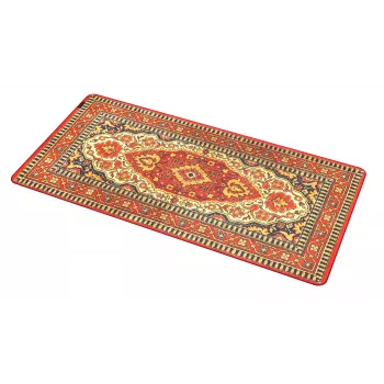 KRUX Space Carpet MAX -pelihiirimatto - 900x400x3mm, vähäkitkainen kangas, liukumaton kumipohja, ommellut reunat
