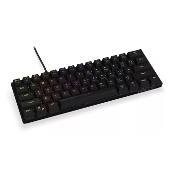 KRUX Qara 60% mekaaninen pelinäppäimistö, Outemu Red, musta, KRX0137
