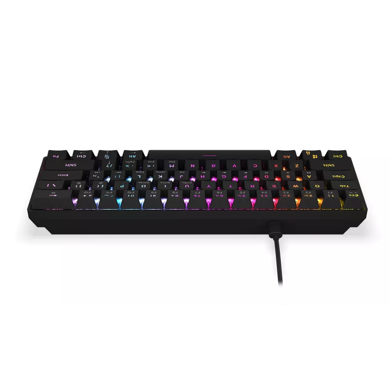 KRUX Qara 60% mekaaninen pelinäppäimistö, Outemu Red, musta, KRX0137