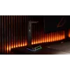 KRUX Rivt kuuloketeline RGB-valaistuksella, musta (KRXG003)