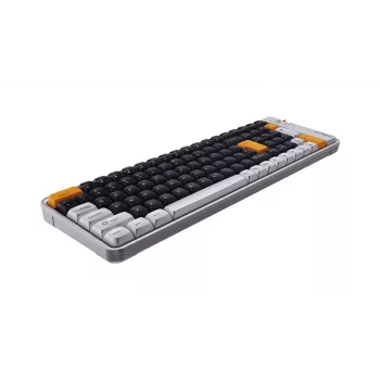 KRUX Zyro 96% mekaaninen näppäimistö Gateron Yellow PRO RGB Tri-Mode musta