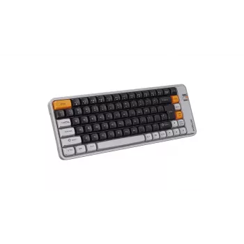 KRUX Zyro 75% mekaaninen näppäimistö Gateron Yellow Pro RGB musta