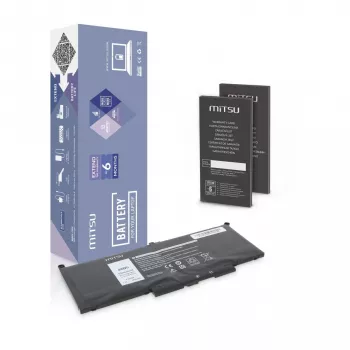 MITSU akku Dell Latitude 7390, 7490, 5800 mAh (44Wh) 7,6 V