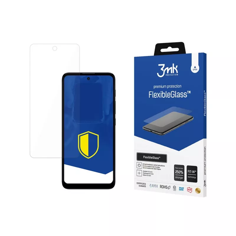 3MK FlexibleGlass näytönsuojakalvo Motorola Moto E40, 1 kpl:n pakkaus