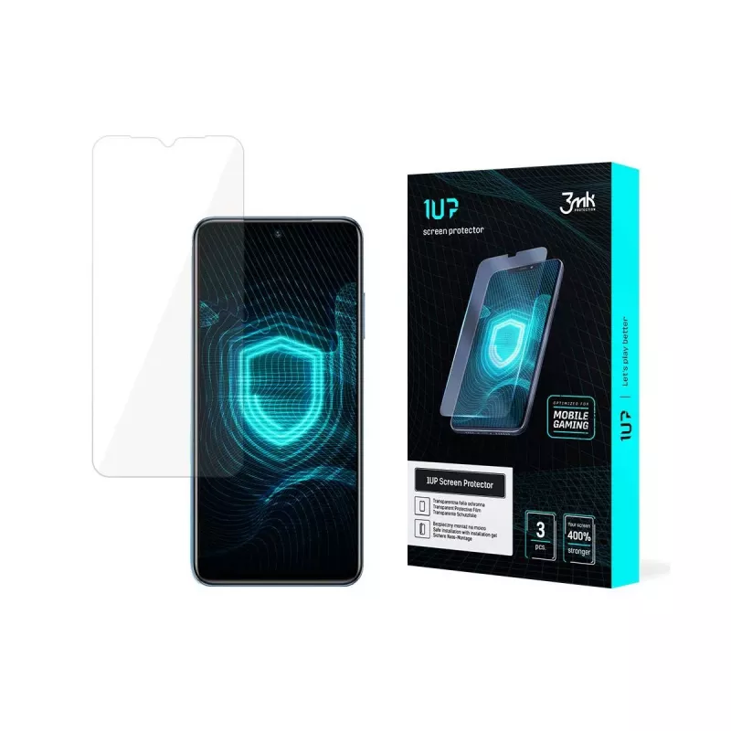 3MK PROTECTION 1UP suojakalvo Xiaomi POCO M5s:lle - pelaaminen, läpinäkyvä