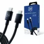 3mk Hyper Cable C to C 100W 1,2 m musta