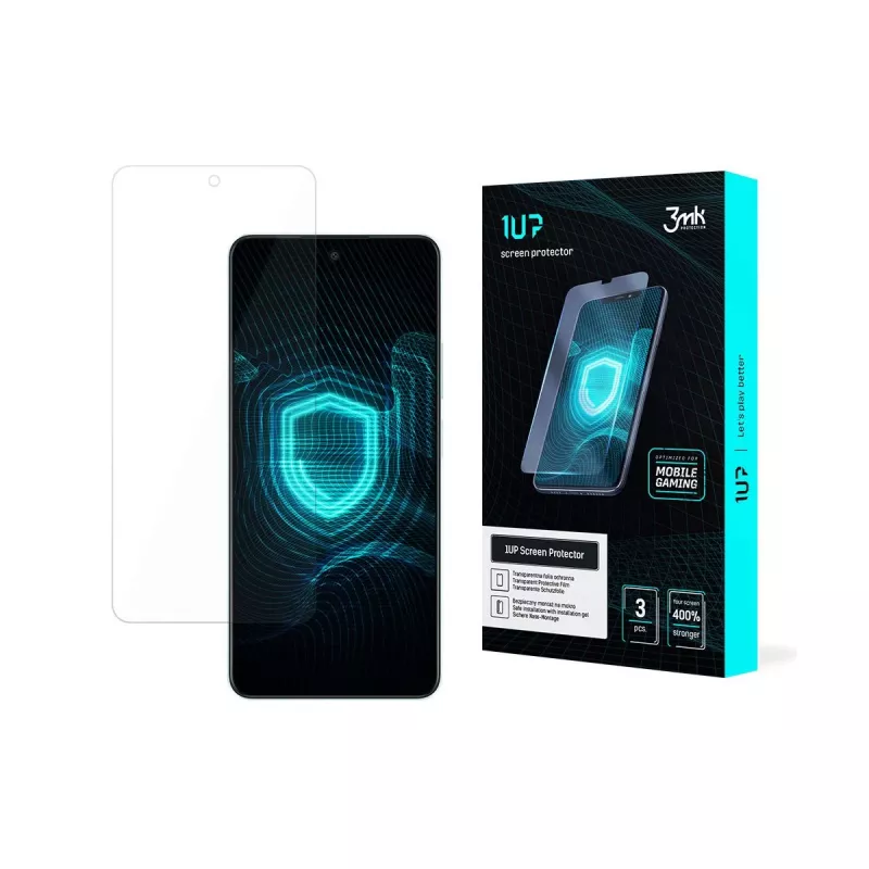Oppo A58 4G näytönsuojakalvo 3mk 1UP hybridikalvo 7H kirkas