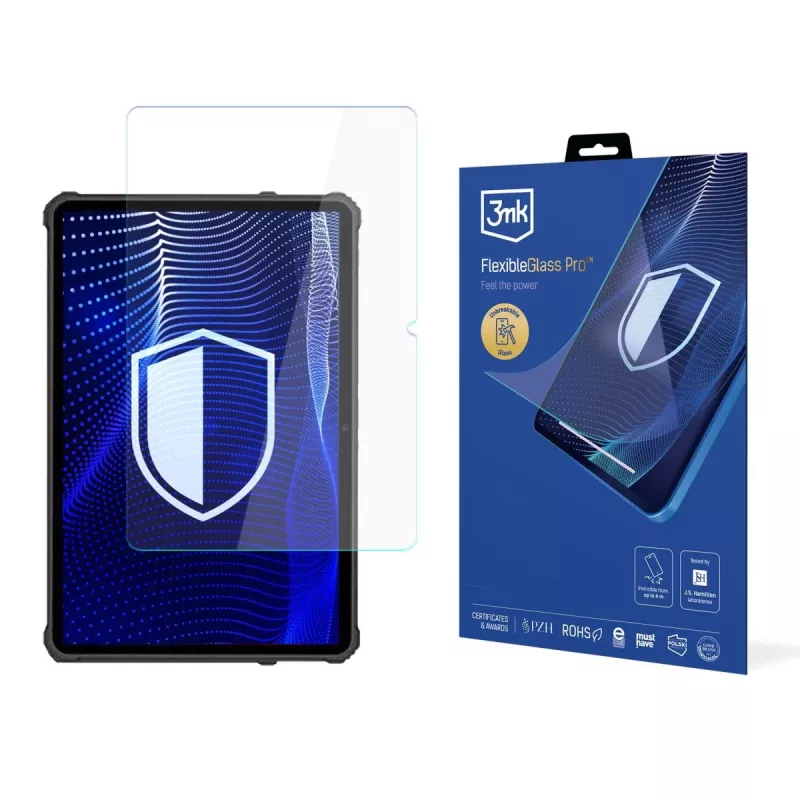 3MK PROTECTION Oukitel RT2 FlexibleGlass Pro näytönsuojakalvo (1 pakkaus, läpinäkyvä)