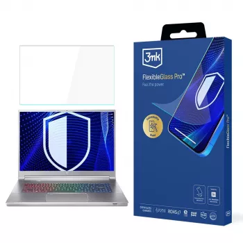 3MK PROTECTION FlexibleGlass Pro näytönsuoja Acer Predator Triton 300 SE 14 (PT314-51s) - hybridilasi, 7H kovuus, 0,3 mm, kirkas
