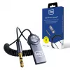 3mk Audio Bluetooth-sovitin - Bluetooth 5.0 vastaanotin 3,5 mm AUX, USB-C, 10 h akku, musta