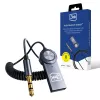 3mk Audio Bluetooth-sovitin - Bluetooth 5.0 vastaanotin 3,5 mm AUX, USB-C, 10 h akku, musta