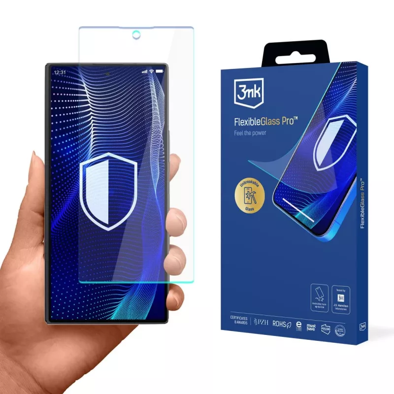 3MK PROTECTION Samsung Galaxy Z Fold Special Edition (etu) - 3mk FlexibleGlass Pro näytönsuojakalvo