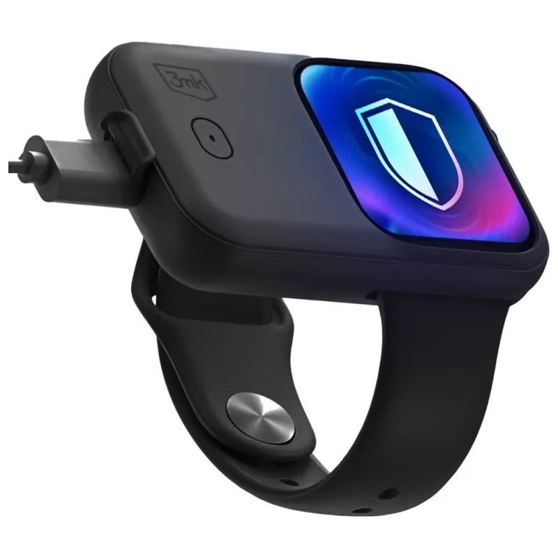 3MK PROTECTION 3mk Endurance varavirtalähdekotelo Apple Watch 40 mm/41 mm -kelloille 2,5W 1200mAh USB-C musta