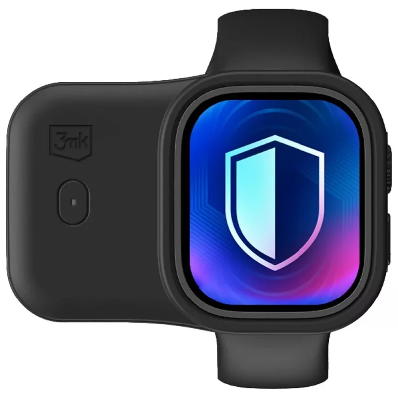 3MK PROTECTION 3mk Endurance varavirtalähdekotelo Apple Watch 40 mm/41 mm -kelloille 2,5W 1200mAh USB-C musta