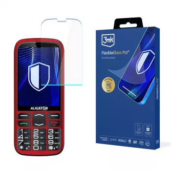 3MK PROTECTION Aligator A830 Senior - 3mk FlexibleGlass Pro -näytönsuojakalvo
