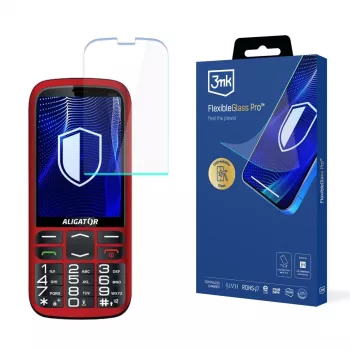 3MK PROTECTION Aligator A830 Senior - 3mk FlexibleGlass Pro -näytönsuojakalvo