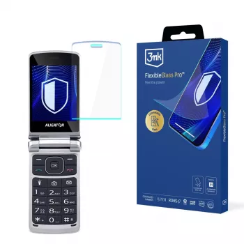 3MK PROTECTION Aligator V710 Senior - 3mk FlexibleGlass Pro näytönsuojakalvo
