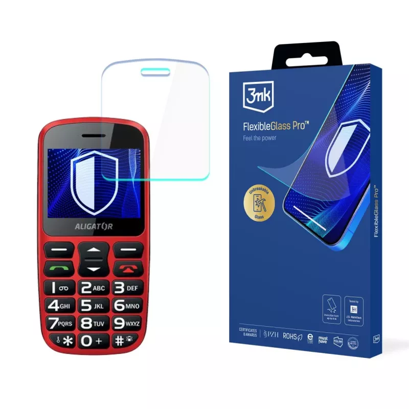 3MK PROTECTION Aligator A690 Senior - 3mk FlexibleGlass Pro näytönsuojakalvo