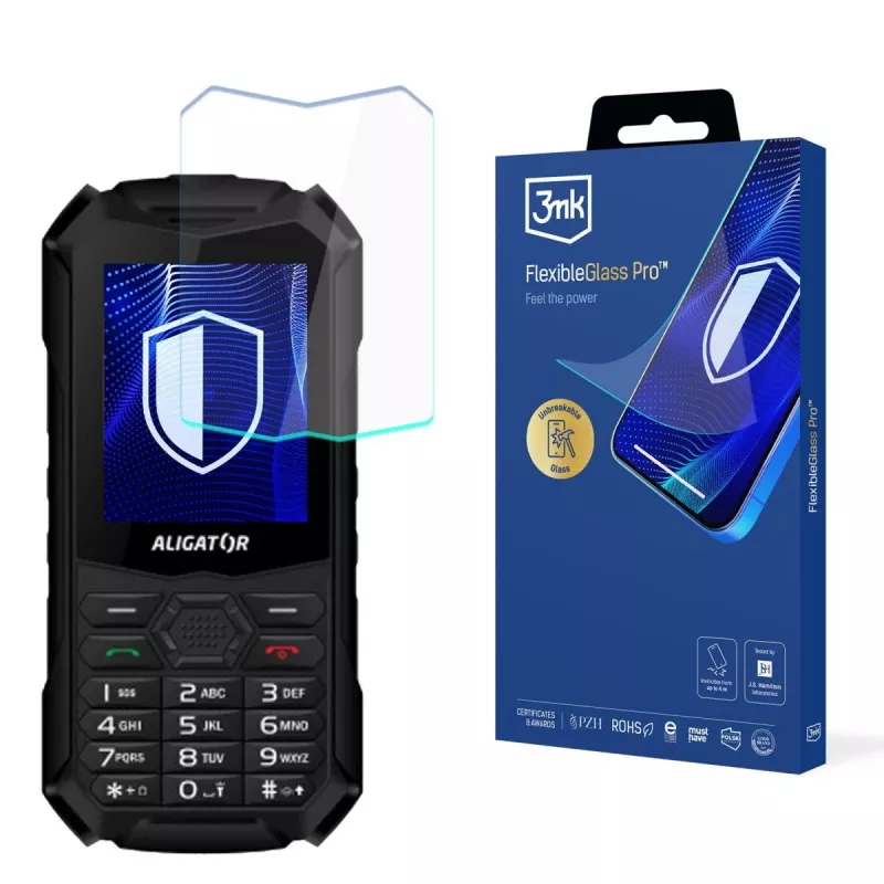 3MK PROTECTION Aligator R35 eXtremo - 3mk FlexibleGlass Pro näytönsuojakalvo