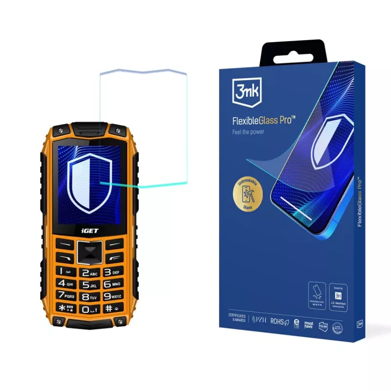 3MK PROTECTION iGET Defender D10 - 3mk FlexibleGlass Pro näytönsuojakalvo