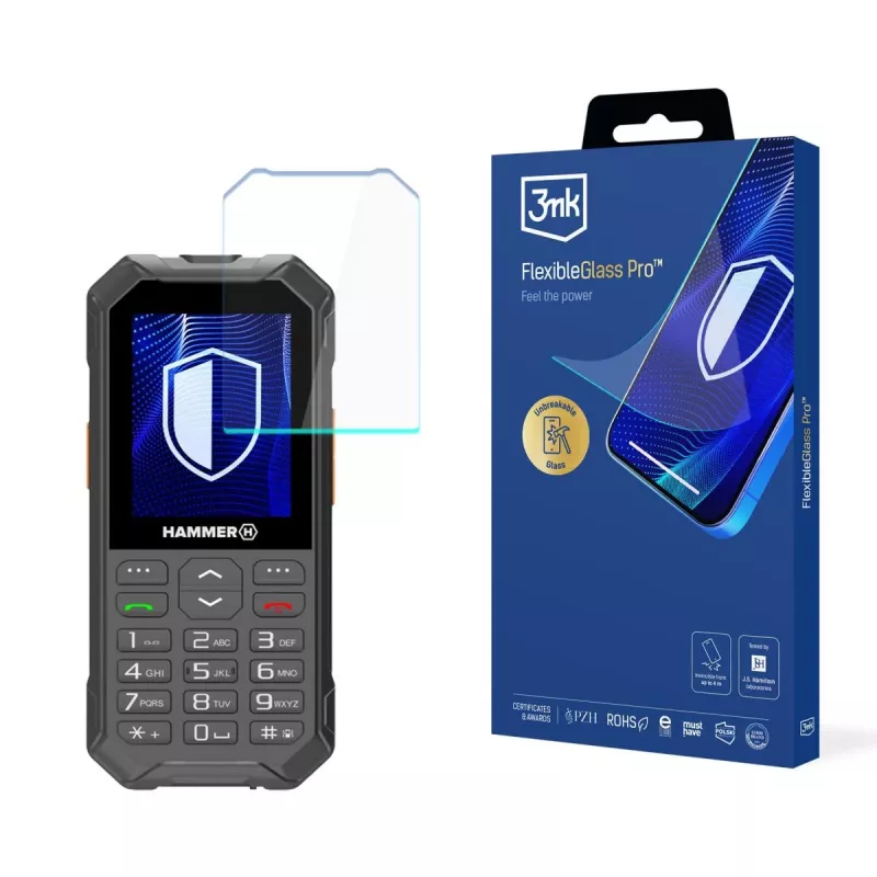 myPhone Hammer 6 - 3mk FlexibleGlass Pro hybridilasinäytönsuojakalvo