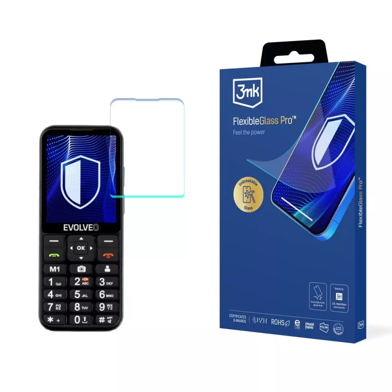 3MK PROTECTION Evolveo EasyPhone LT - 3mk FlexibleGlass Pro hybridinäytönsuojakalvo