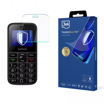 MyPhone Halo A - 3mk FlexibleGlass Pro hybridilasinäytönsuojakalvo (läpinäkyvä)