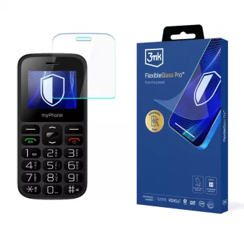 MyPhone Halo A - 3mk FlexibleGlass Pro hybridilasinäytönsuojakalvo (läpinäkyvä)