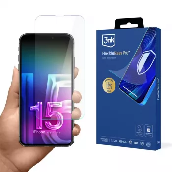 3MK FlexibleGlass Pro näytönsuojakalvo Apple iPhone 15 Pro